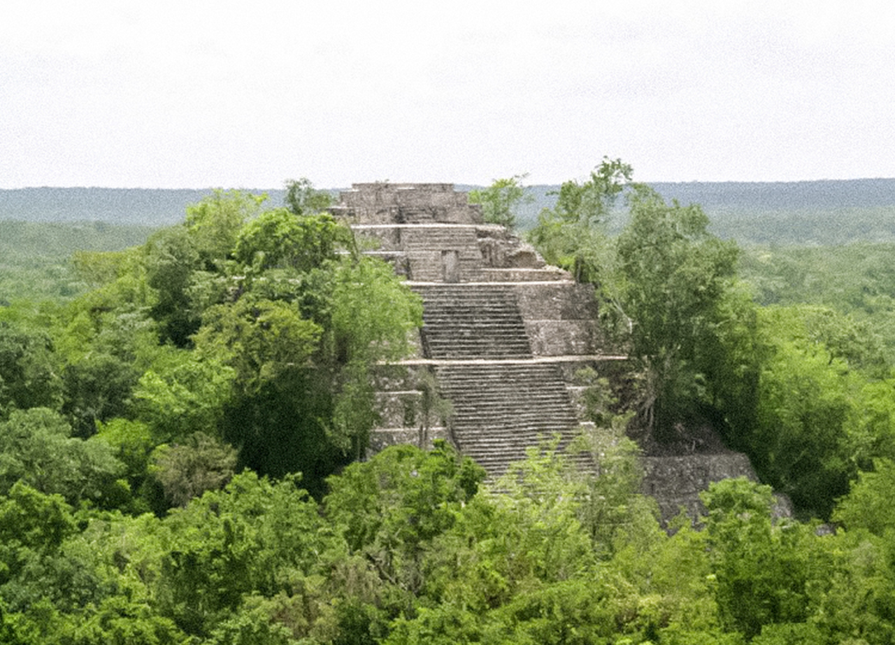 Ichkabal Ruins Near Bacalar