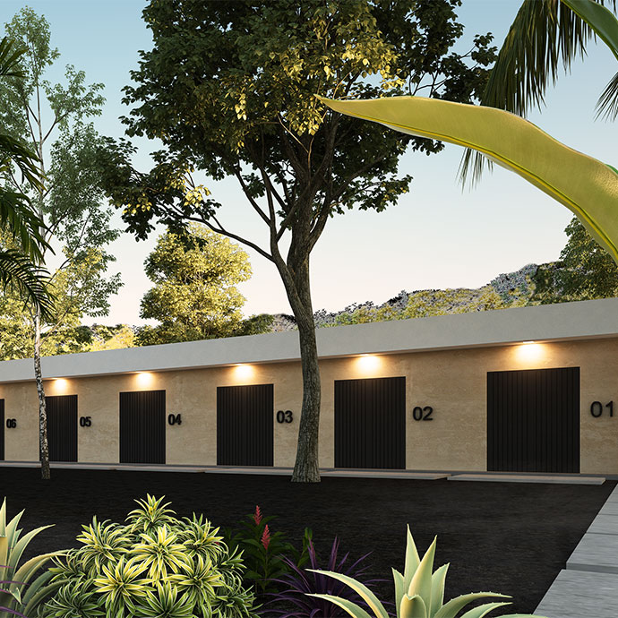 Storage Units At Ichkabal Villas